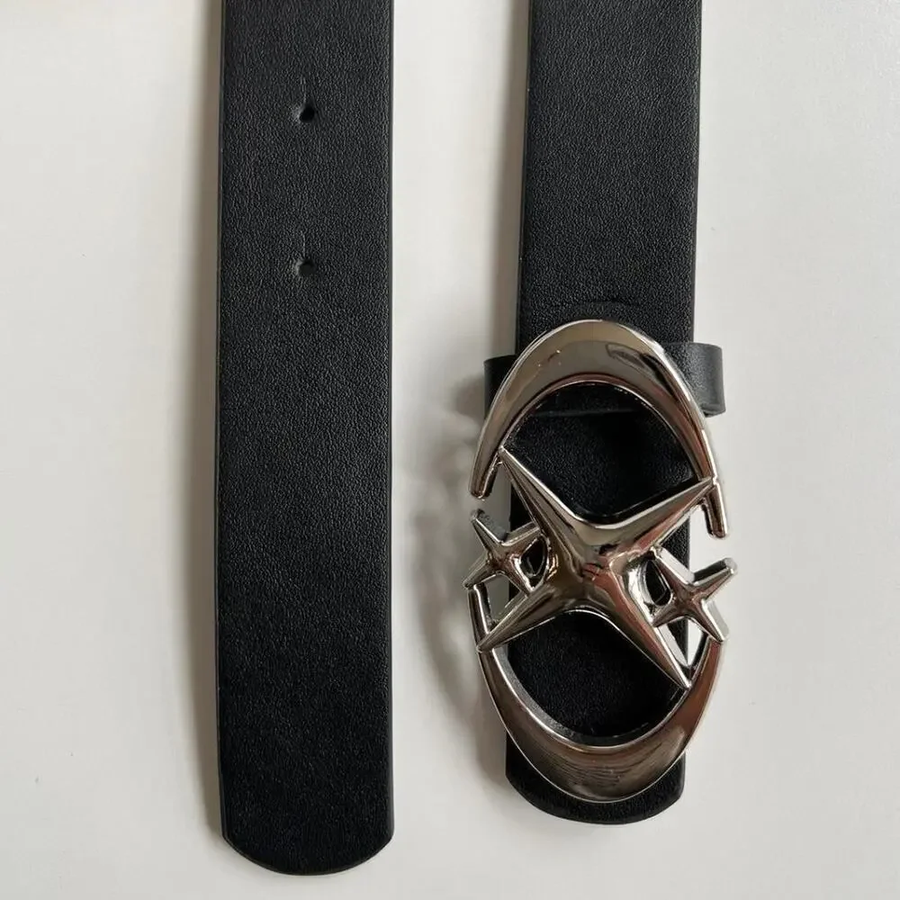 Y2k silver and black gothic